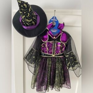 Size 7/8 Witch Costume for Kids
